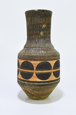 Lot 326 - LINDA HAZEL FOR TROIKA POTTERY; an urn vase...