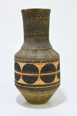 Lot 326 - LINDA HAZEL FOR TROIKA POTTERY; an urn vase...