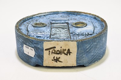 Lot 358 - SIMONE KILBURN FOR TROIKA POTTERY; a medium...