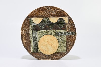 Lot 375 - ALISON BRIGDEN FOR TROIKA POTTERY; a large...