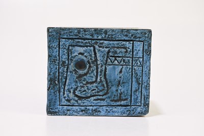 Lot 389 - JANE FITZGERALD FOR TROIKA POTTERY; a cube...