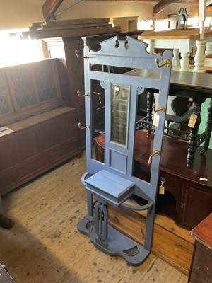 Lot 10 - Two early 20th century hall stands, including...