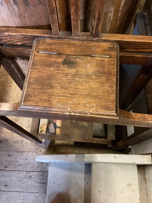 Lot 10 - Two early 20th century hall stands, including...