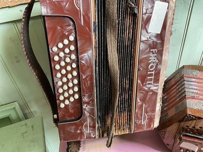 Lot 151 - Two piano accordions, including an Firotti...