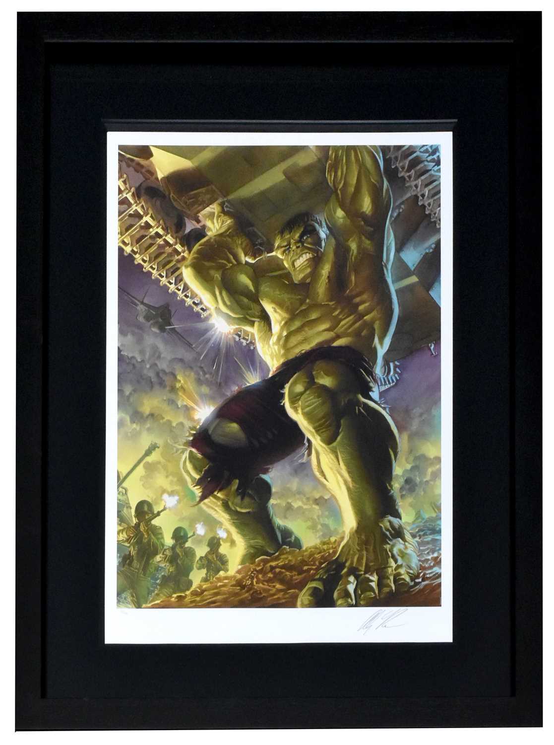 Lot 1763 - ALEX ROSS; a signed limited edition print,...