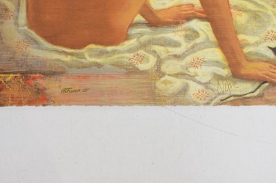Lot 1789 - PETER NIXON; a signed limited edition print,...