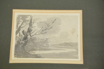 Lot 1555 - ATTRIBUTED TO THOMAS GIRTIN (1775-1802); ink...