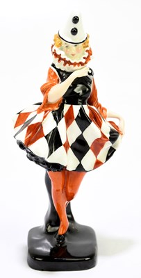 Lot 258 - LESLIE HARRADINE FOR ROYAL DOULTON; a figure...