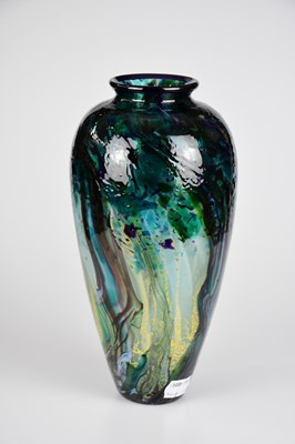 Lot 448 - JONATHAN HARRIS; a contemporary art glass vase...