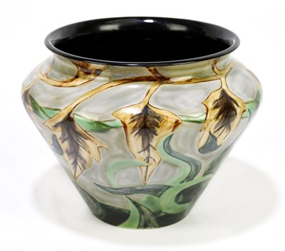 Lot 191 - COBRIDGE STONEWARE; a limited edition vase of...