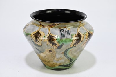 Lot 191 - COBRIDGE STONEWARE; a limited edition vase of...