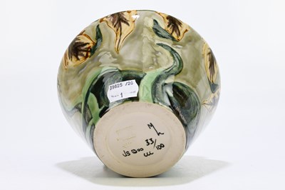 Lot 191 - COBRIDGE STONEWARE; a limited edition vase of...