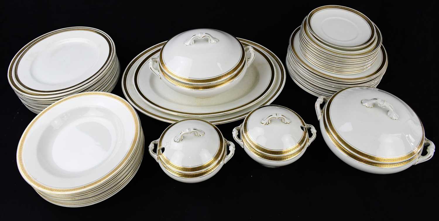 Lot 747 - WEDGWOOD; 'Imperial Porcelain' dinner service,...