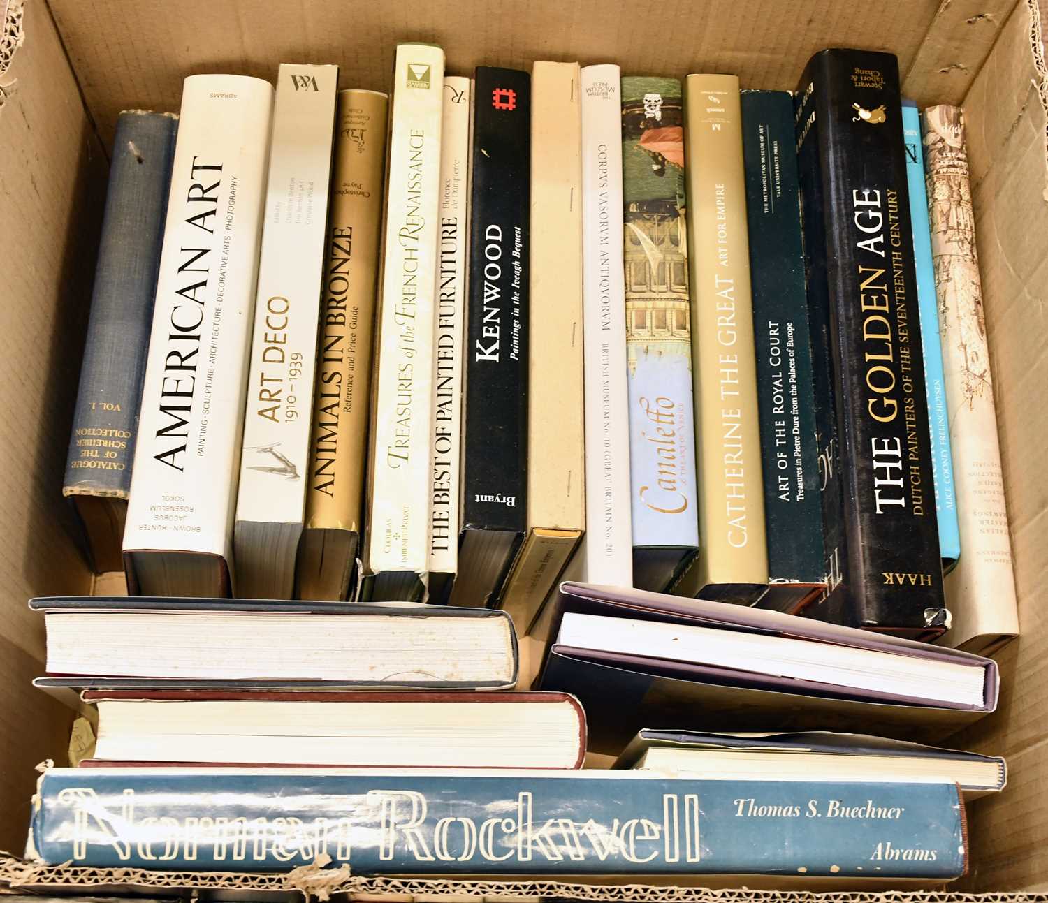 Lot 874 - A collection of books on art and art history,...