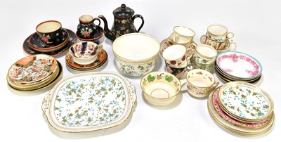 Lot 491 - DAVENPORT; a collection of 19th century porcelain