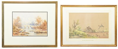 Lot 1584 - MANNER OF DAVID COX; watercolour, Leadmill...