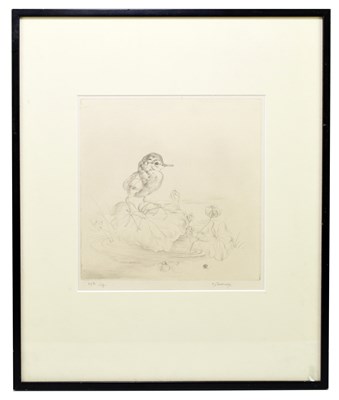 Lot 1535 - EDWARD JULIUS DETMOLD (1883-1957); etching,...