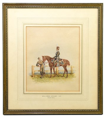 Lot 1582 - ORLANDO NORIE (1832-1901); watercolour, Royal...