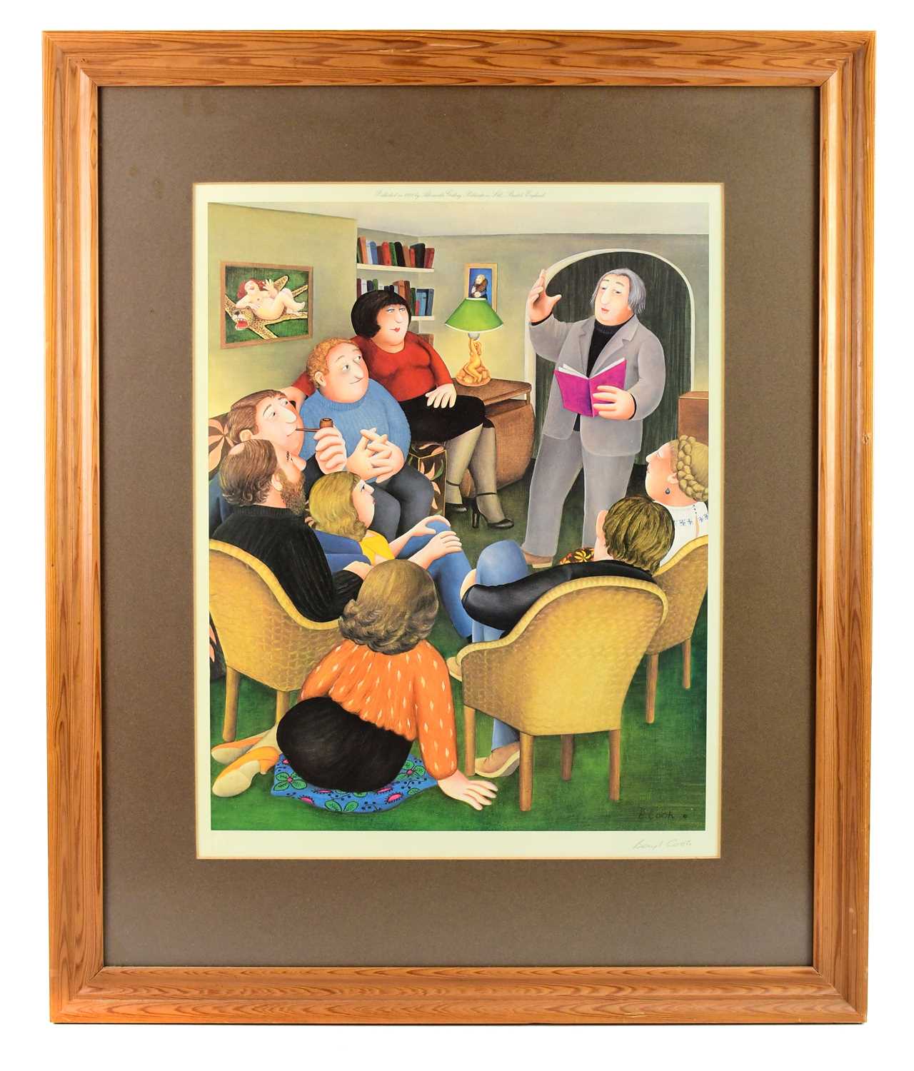 Lot 1739 - BERYL COOK (1926-2008); pencil signed print,...