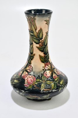 Lot 83 - RACHEL BISHOP FOR MOORCROFT; a ship's decanter...