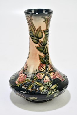 Lot 83 - RACHEL BISHOP FOR MOORCROFT; a ship's decanter...