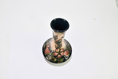 Lot 83 - RACHEL BISHOP FOR MOORCROFT; a ship's decanter...