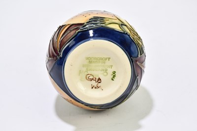 Lot 97 - PHILIP GIBSON FOR MOORCROFT; a squat baluster...
