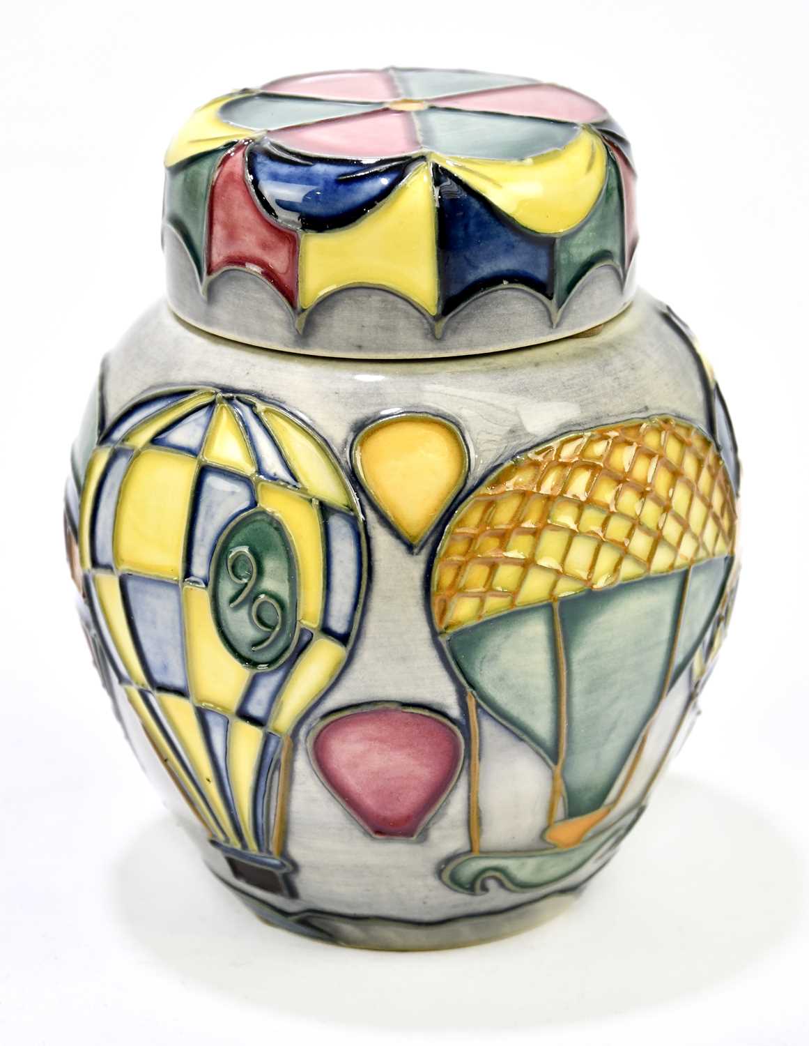 Lot 64 - JEANNE MCDOUGALL FOR MOORCROFT; a small ginger...