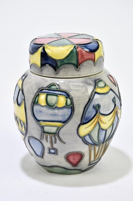 Lot 64 - JEANNE MCDOUGALL FOR MOORCROFT; a small ginger...