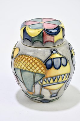 Lot 64 - JEANNE MCDOUGALL FOR MOORCROFT; a small ginger...