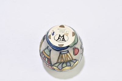 Lot 64 - JEANNE MCDOUGALL FOR MOORCROFT; a small ginger...