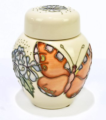 Lot 91 - RACHEL BISHOP FOR MOORCROFT; a small ginger...