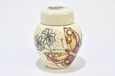 Lot 91 - RACHEL BISHOP FOR MOORCROFT; a small ginger...