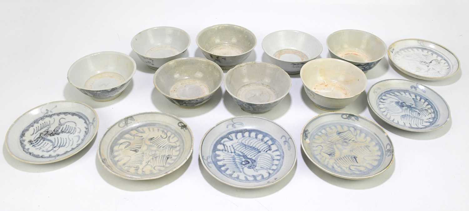 Lot 2007 - TEK SING TREASURES; fourteen pieces of Chinese...