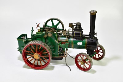 Lot 44 - A scratch built model of a live steam engine,...