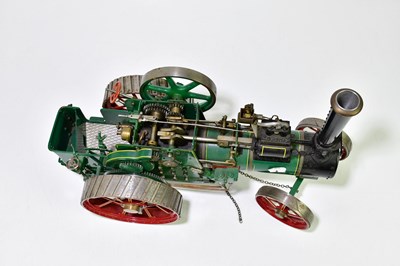 Lot 44 - A scratch built model of a live steam engine,...