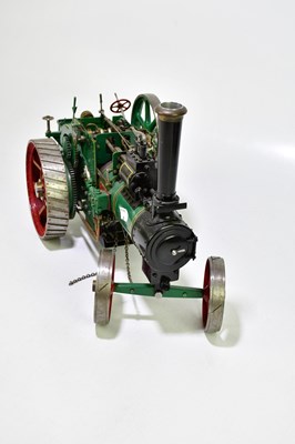 Lot 44 - A scratch built model of a live steam engine,...