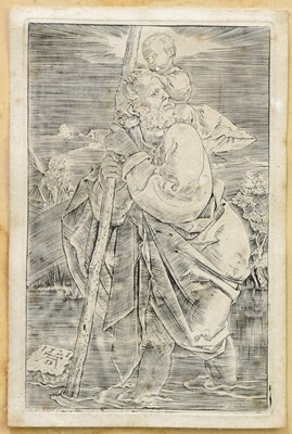 Lot 1508 - AFTER ALBRECHT DÜRER; two engravings, 'St...