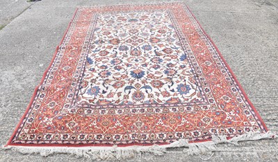 Lot 184 - A hand knotted Persian design rug decorated...