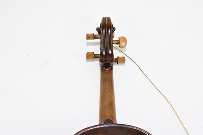 Lot 1025 - A small full size violin for restoration,...