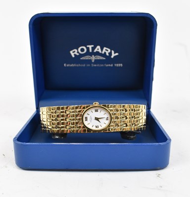 Lot 688 - ROTARY; a lady's wristwatch, boxed.
