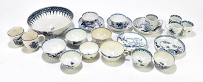 Lot 446 - A collection of 18th century blue and white porcelain