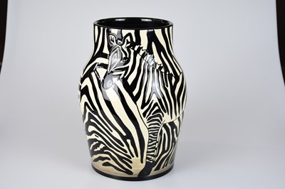 Lot 140 - SALLY TUFFIN FOR DENNIS CHINAWORKS; a vase of...