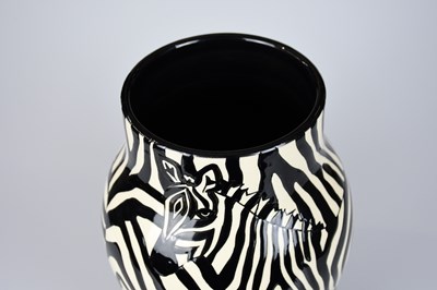 Lot 140 - SALLY TUFFIN FOR DENNIS CHINAWORKS; a vase of...
