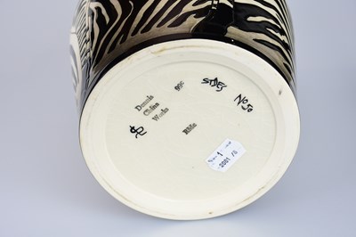 Lot 140 - SALLY TUFFIN FOR DENNIS CHINAWORKS; a vase of...