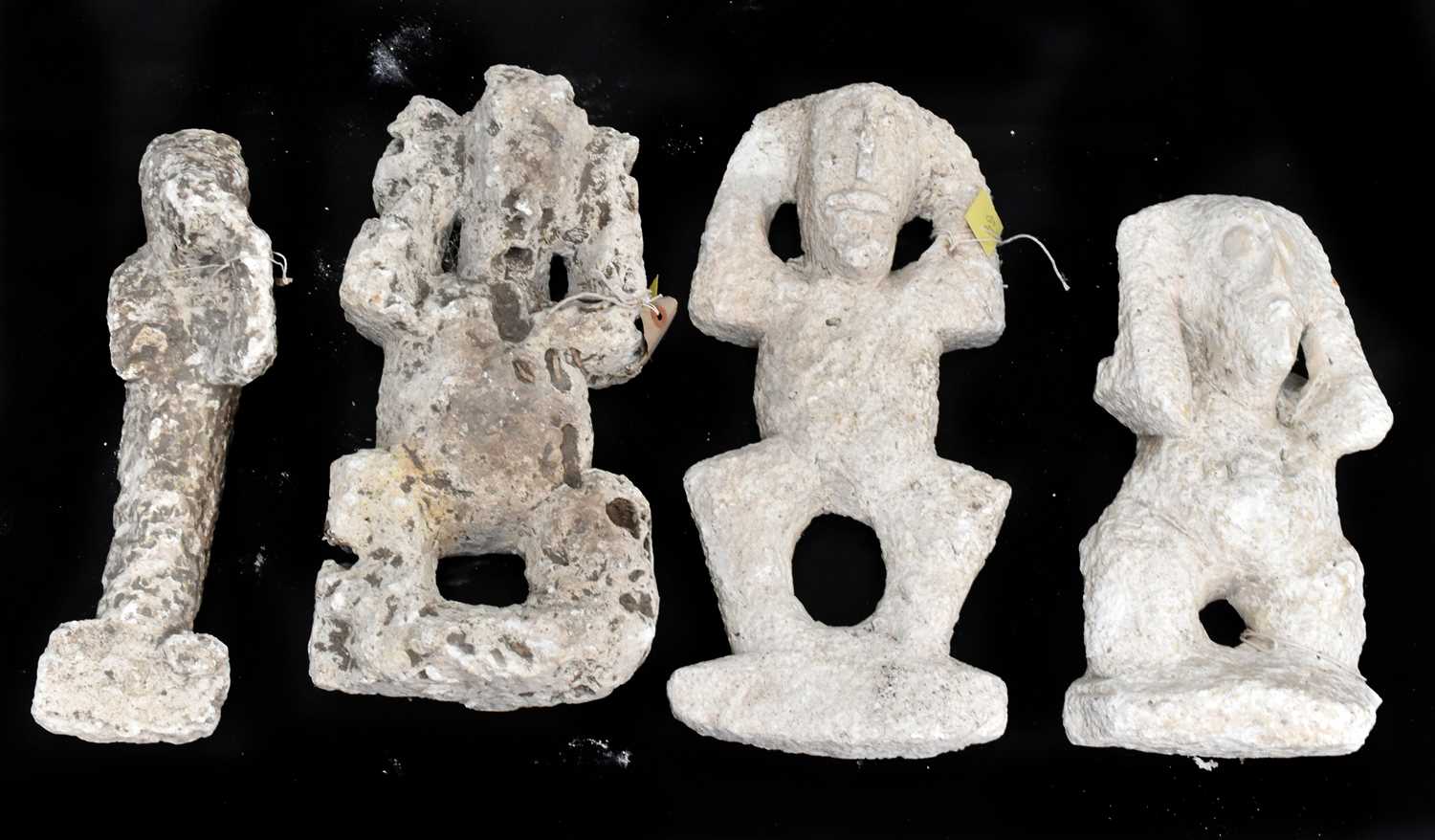Lot 2339 - A collection of four Iniet carvings, East