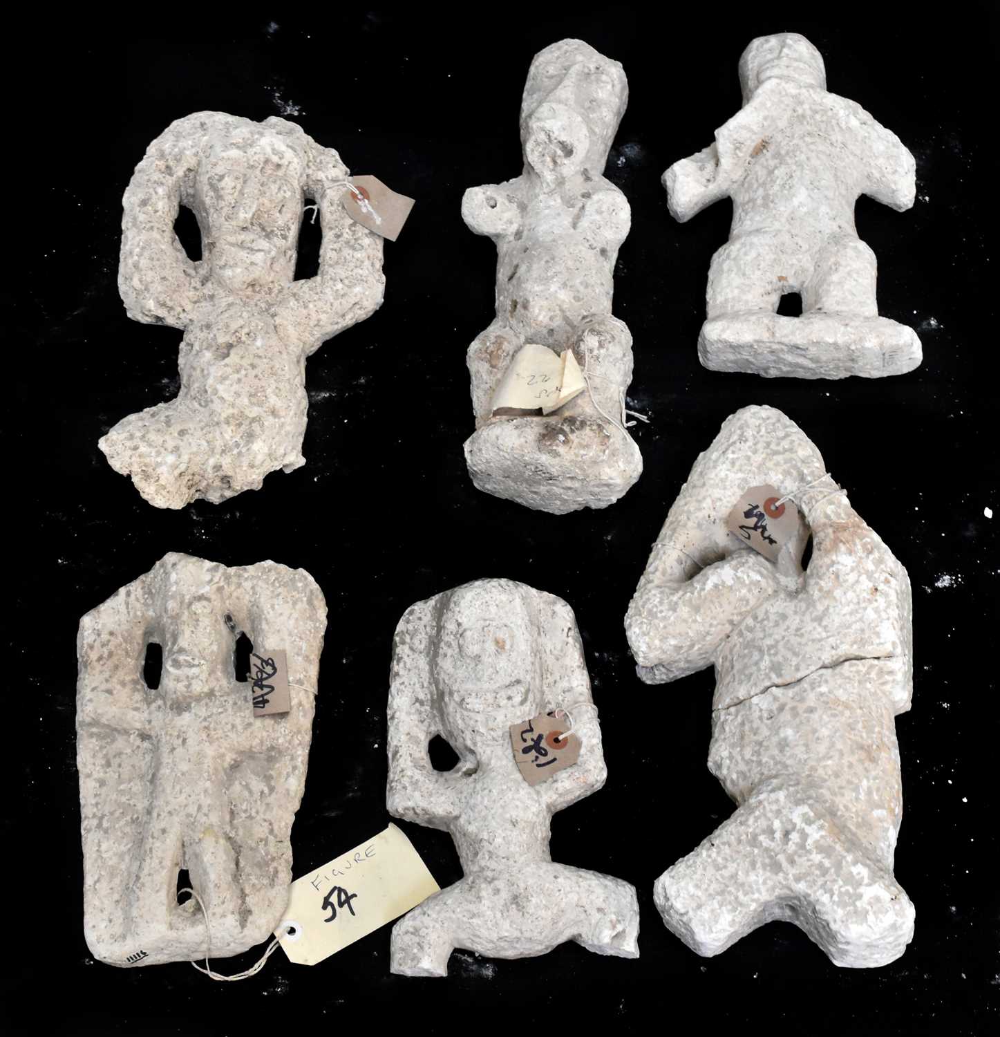 Lot 2342 - A collection of five Iniet carvings, East