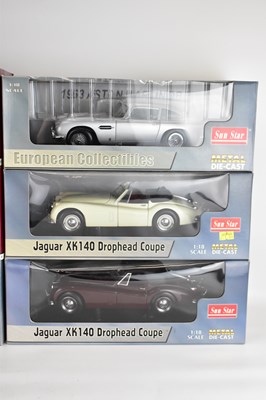 Lot 329 - SUN STAR; four scale model diecast vehicles in...