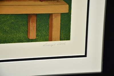 Lot 1738 - BERYL COOK (1926-2008); pencil signed limited...