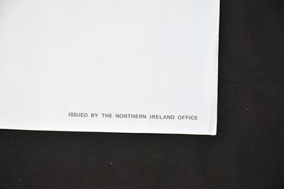 Lot 913 - NORTHERN IRELAND PROPAGANDA POSTER; an...